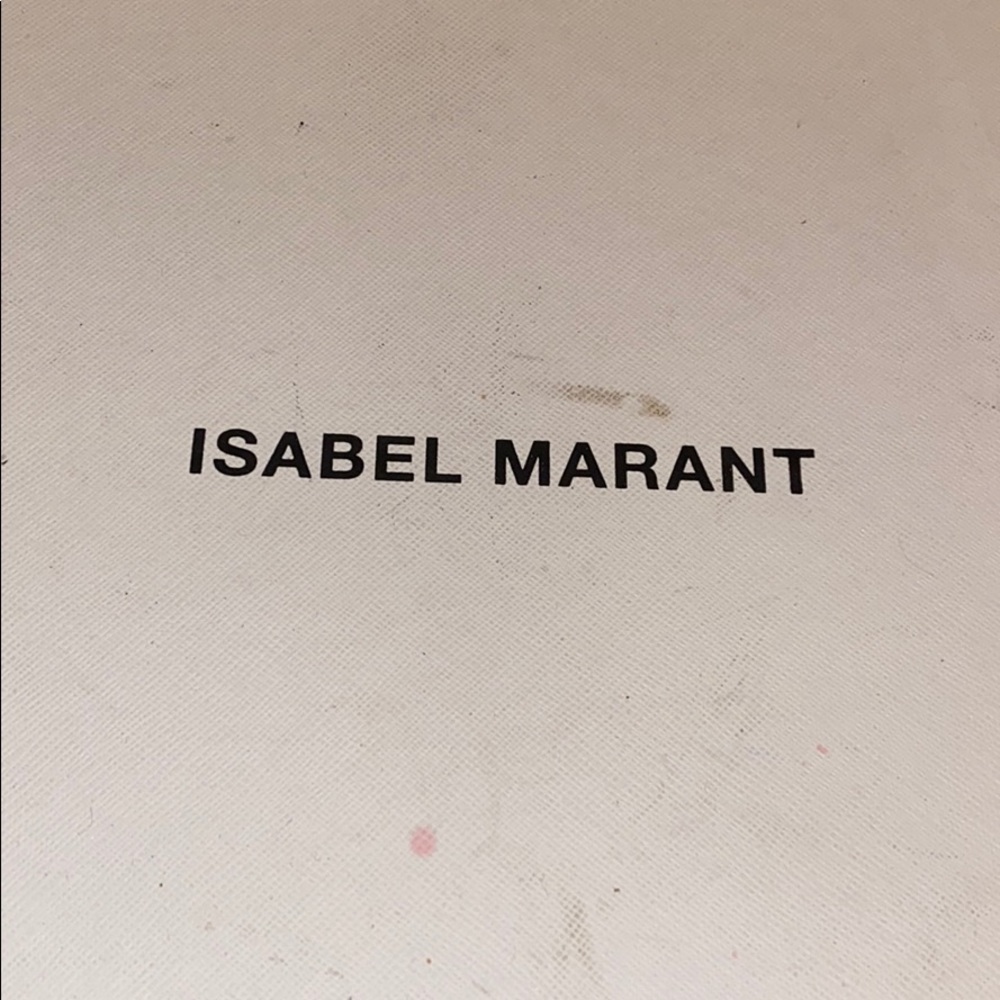 Isabel marant sneakers with original box and bag